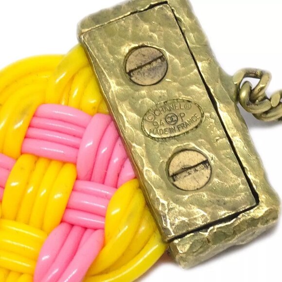 Chanel Choker Pink Yellow - Picture 3 of 4
